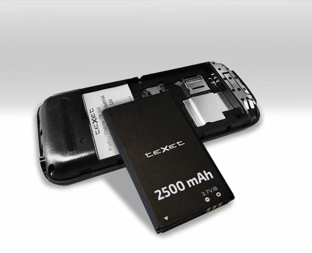 GSM мобильный телефон Texet TM-206 (2sim)