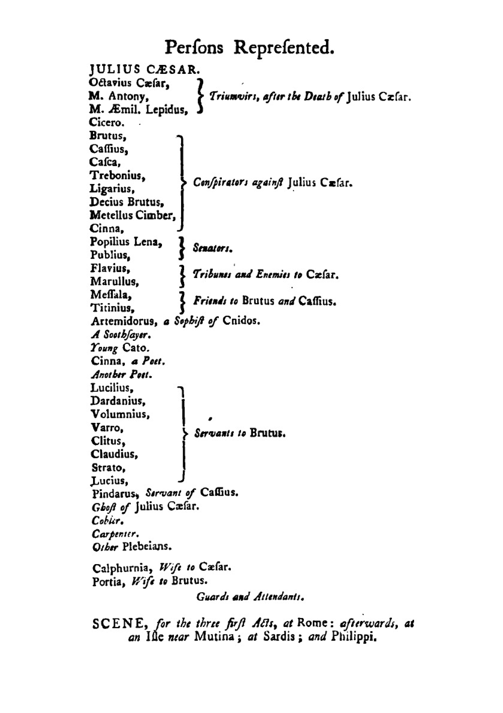 The Plays of William Shakespeare: Julius Caesar. Antony and Cleopatra. Timon of Athens. Titus Andronicus | William Shakespeare