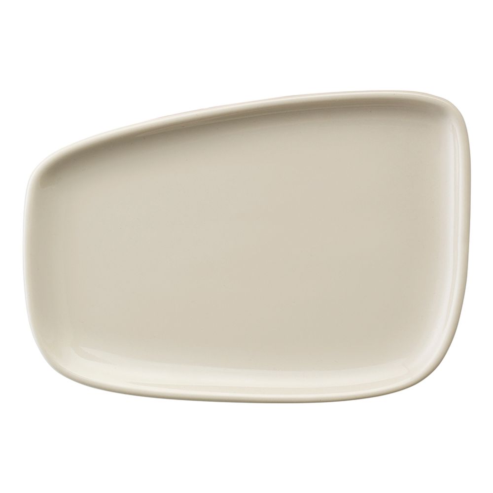 Набор из 4-х сервировочных тарелок на деревянном подносе Sorrento