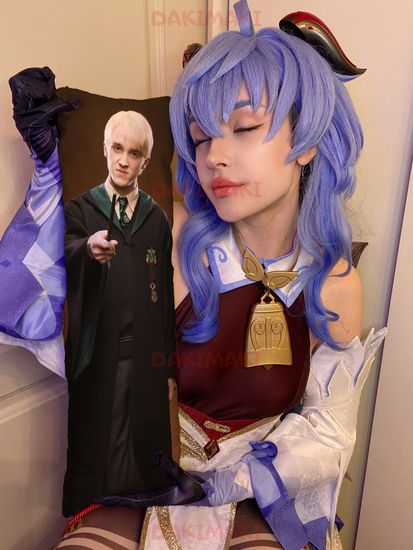 Мини дакимакура Драко Малфой из Гарри Поттер арт. M1101, 60х20 см