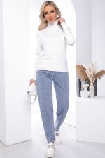 Водолазка Зимняя история (белая) Б14520-20М LT Collection