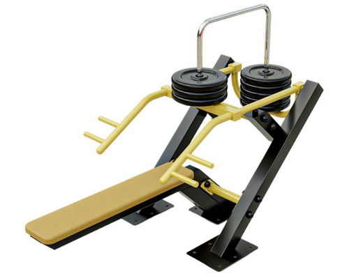 Уличный тренажер Жим от груди лежа YTX2