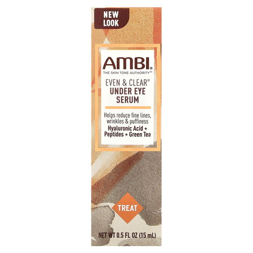 AMBI, Even & Clear®, сыворотка для кожи под глазами, 15 мл (0,5 жидк. Унции)
