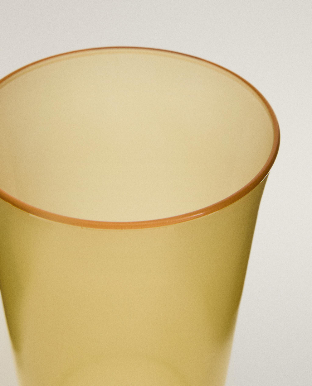 Zara Home стакан из стекла, цвет зелёный, 11 см