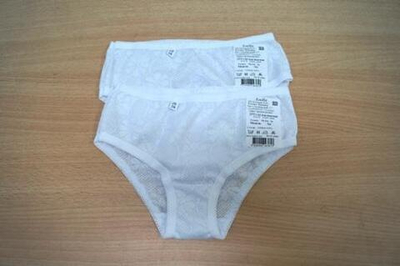 Трусы для девочек ажур М 761 32р. белый (Алина), 1 шт.