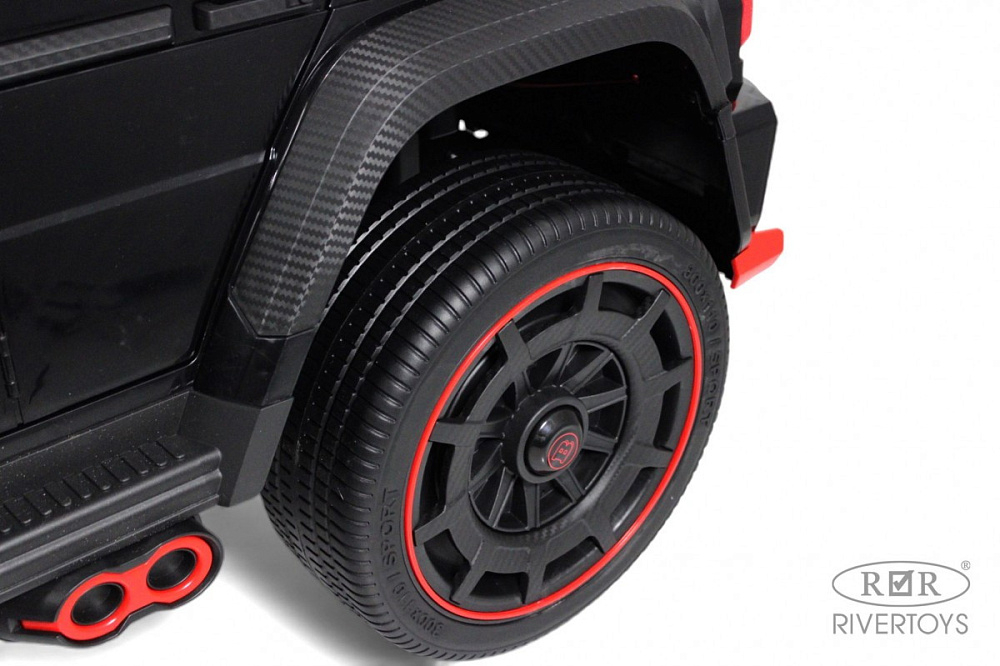 Детский электромобиль RiverToys Z888ZZ BLACK/черный