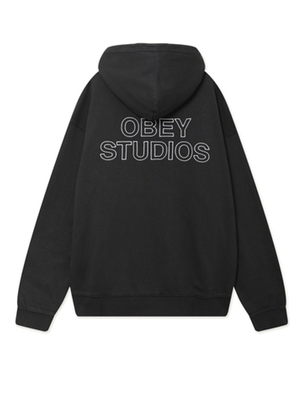 Мужская Толстовка Obey Studios Faded