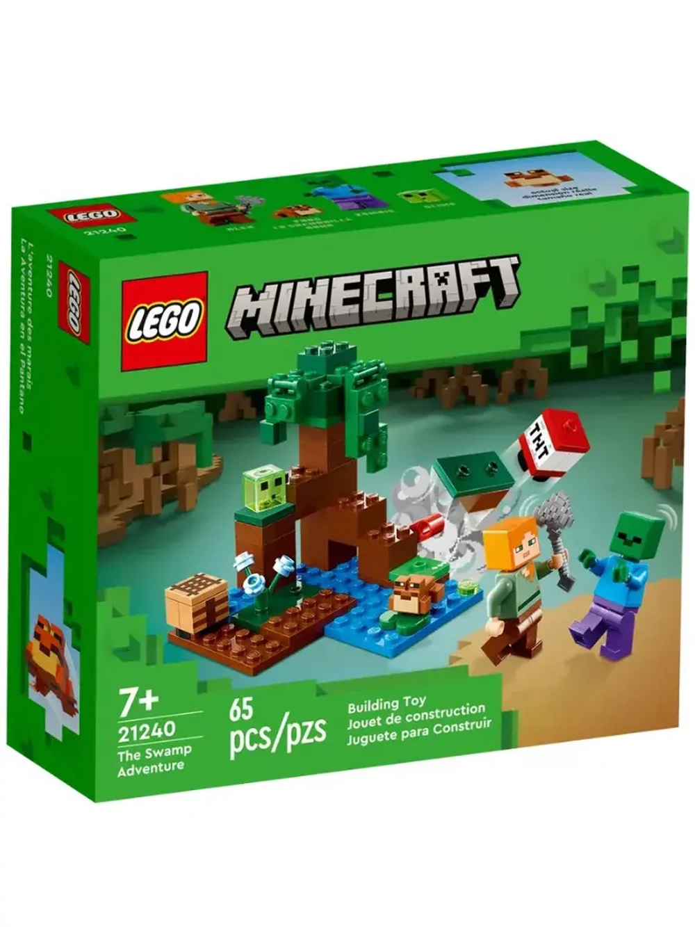 Лего 21240 Приключение на болоте Lego Minecraft