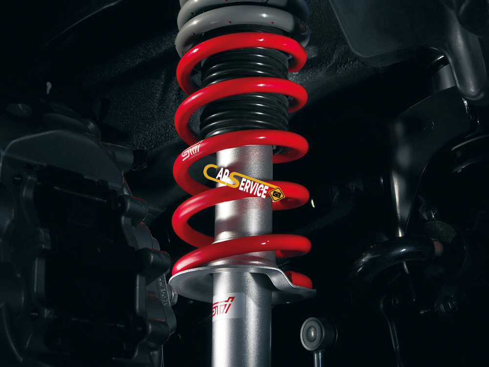 Replacing the front shock absorber (one)