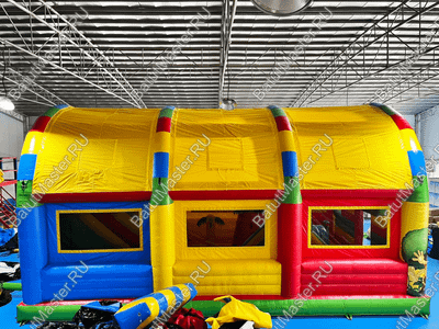 Коммерческий надувной батут "Радуга 2" 11*6*6 м