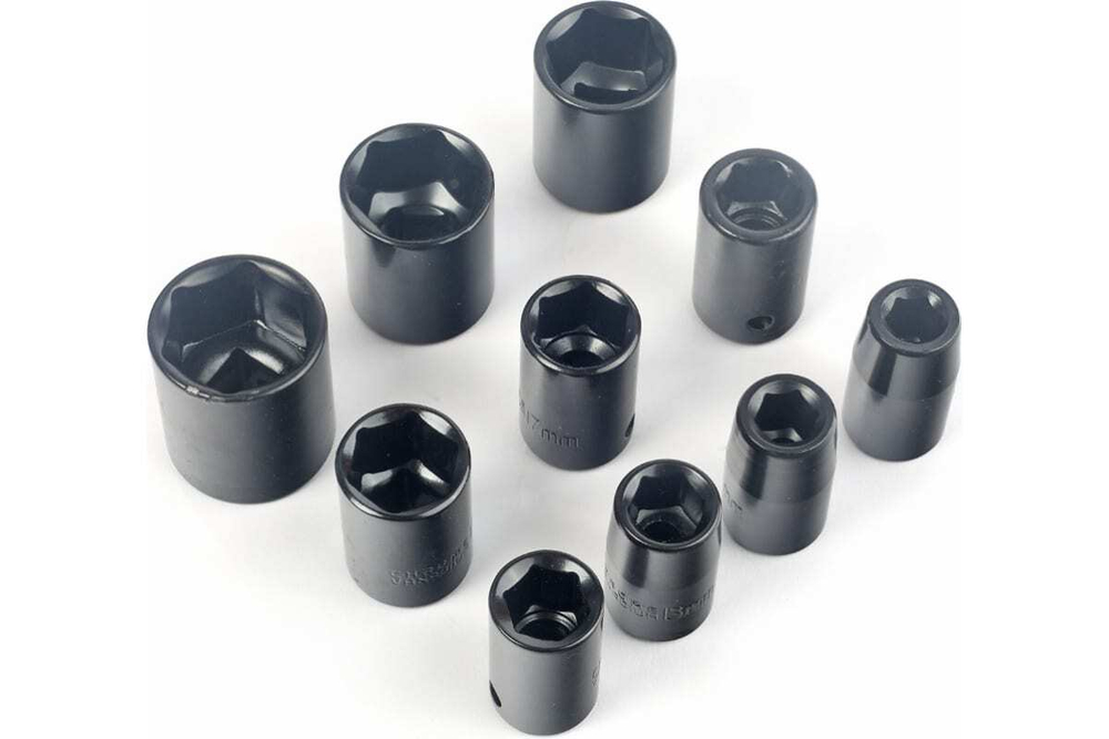Набор ударных головок 1/2", 10,11,13,14,15,17,19,22,24,27 мм PATRIOT 830902033