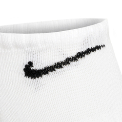 Nike Everyday Lightweight Tennis Socks 3 Pack - White, Black