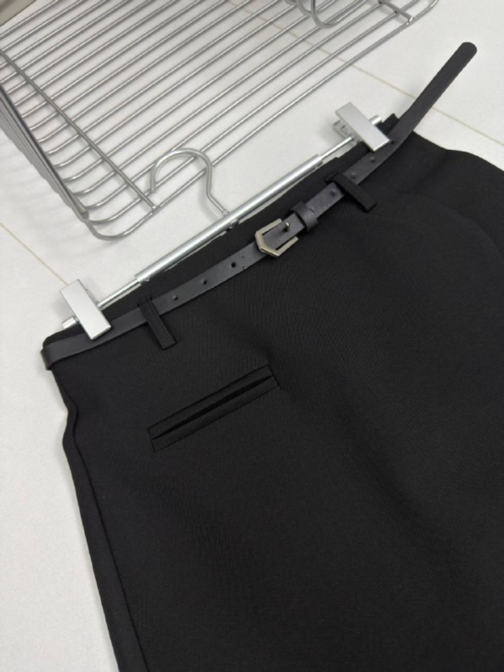 Юбка-шорты женская артикул 6556 цвет "чёрный"