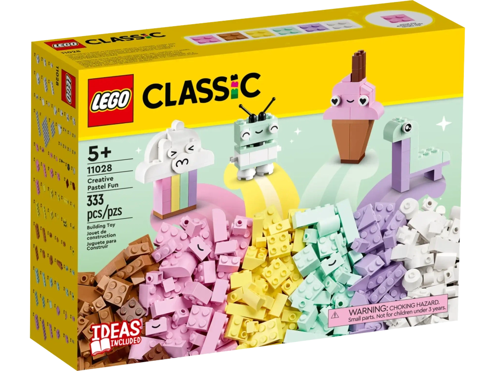 Конструктор LEGO Classic 11028 Творческое веселье постельных тонов