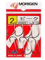 Крючок одинарный MORIGEN A-809 #7/0; 20 шт