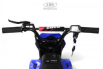 Детский электромотоцикл RiverToys E777KX E777KX-MOTO-BLUE/синий