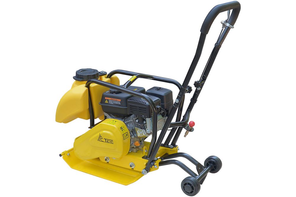 Виброплита бензиновая TSS-VP70TL - [70 кг / 12 кН / Loncin G200F]