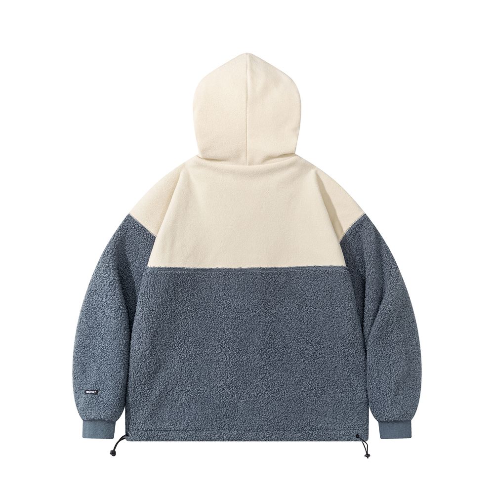 Худи Ymkashix Little Lamb Zip серо-синий/белый