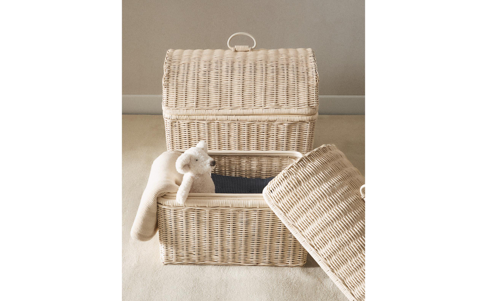 Zara Home Корзина из ротанга, 51 см