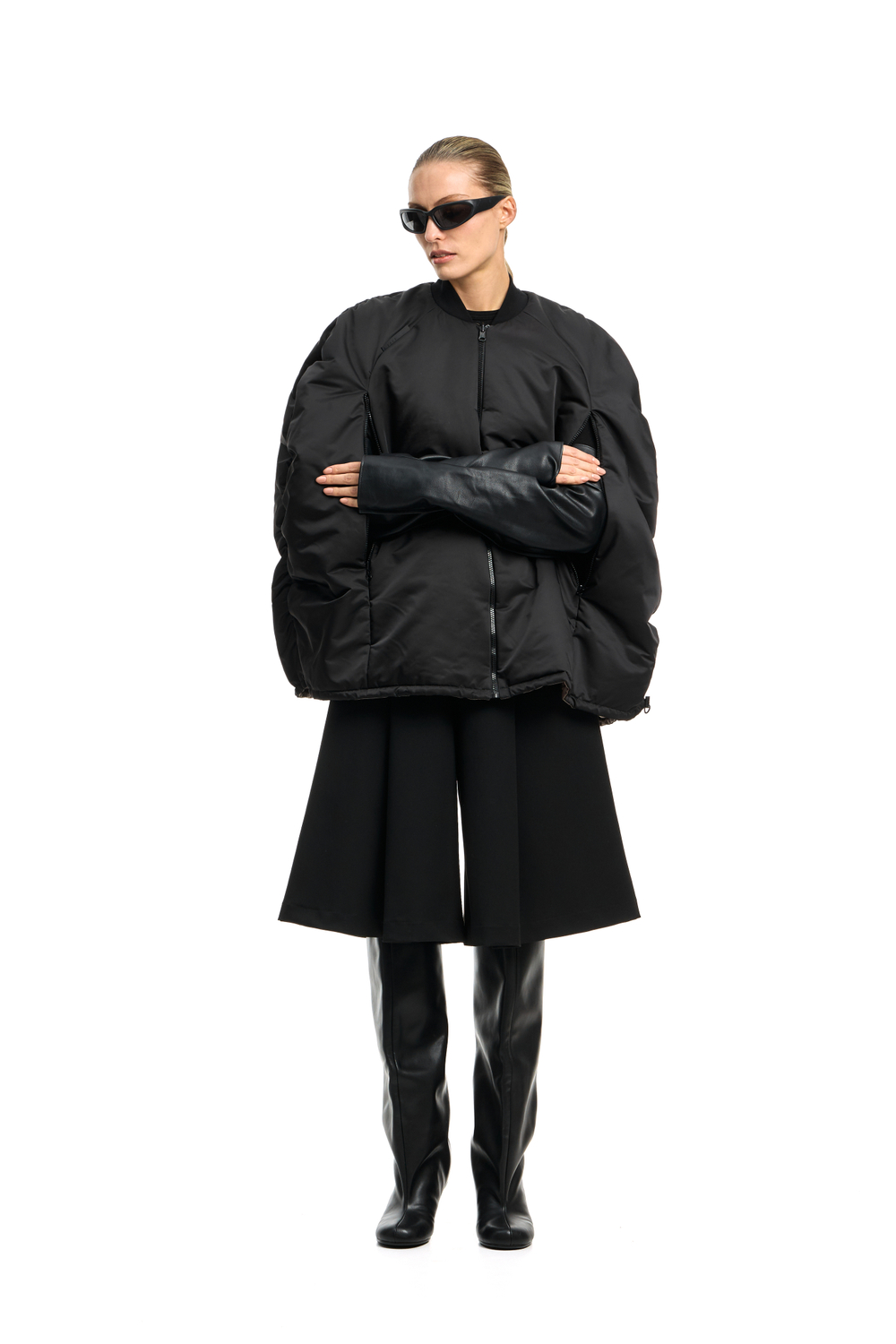 Бомбер-кейп двусторонний