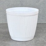 Горшок цветочный Barcelona 1,8л D155мм, белый