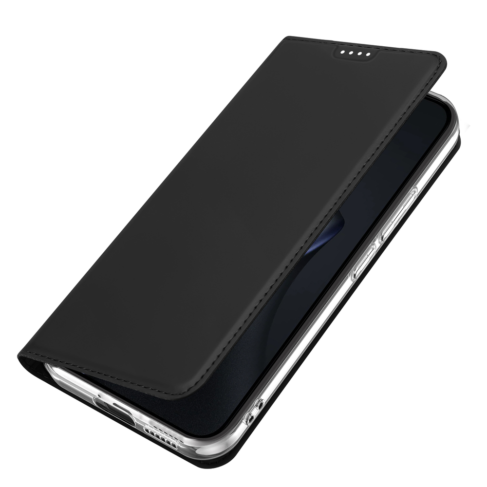 Чехол книжка черного цвета для смартфона Xiaomi 17T, серия Skin Pro Series от Dux Ducis