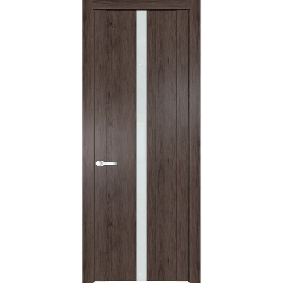 Межкомнатная дверь Profil Doors 1.8N дуб тобакко стекло белый лак