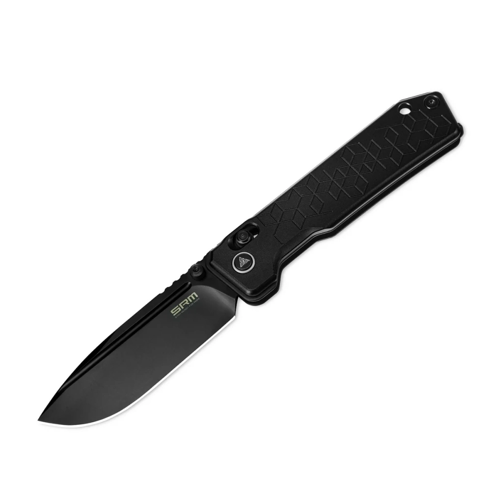 Нож складной SRM 7228B-AB2 Rubik Large Black Ti (14C28N, Black Aluminum)