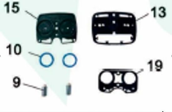 Ремкомплект пульсатора LE30, CV30 частичный (Китай)