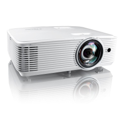 Optoma X309ST Проектор (E9PD7DQ01EZ1) ( Full 3D; DLP, XGA (1024*768), 3700 ANSI Lm, 25 000:1, Короткофокусный TR 0,617:1; HDMI 1.4a x1; VGA (YPbPr/RGB)