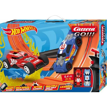 Carrera Go!!!   Автодром 6,4 м Hot Wheels 6,2 + 2 машины 62553