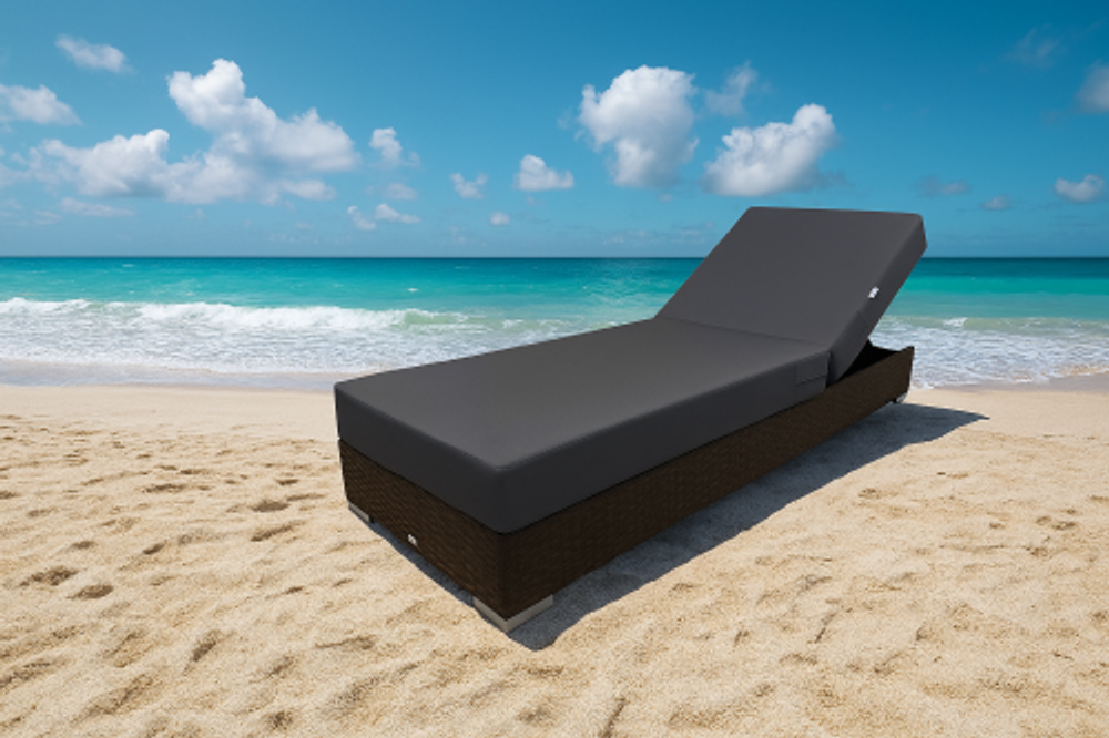 Матрас для шезлонга ReeHouse Mattress Acrylic, серый