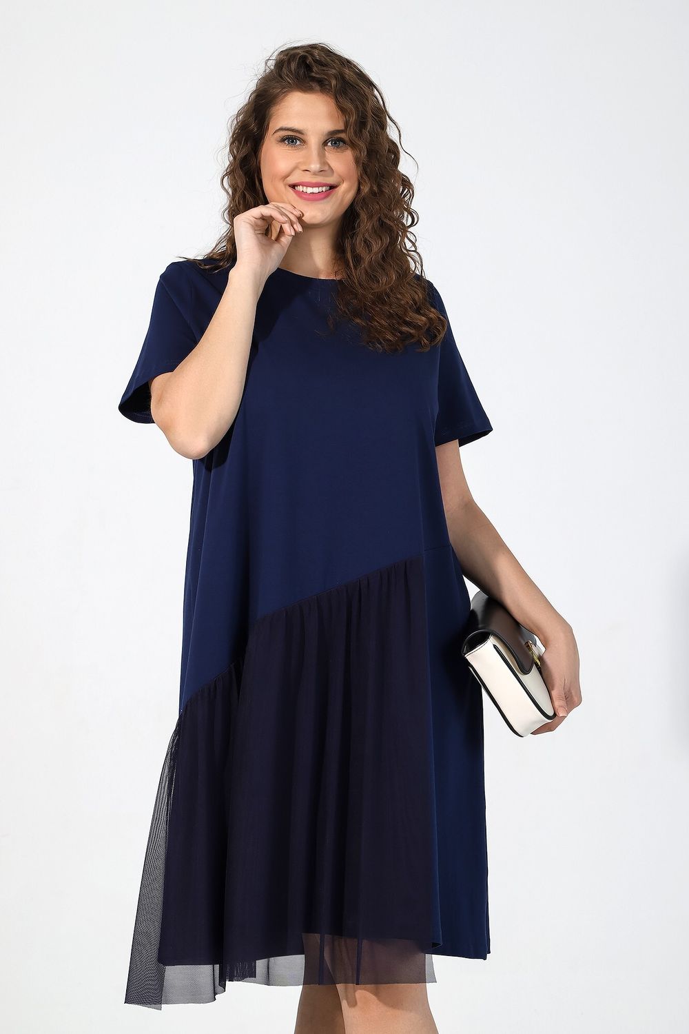 Платье Джаззи-2 Виотекс ТЁМНО-СИНИЙ