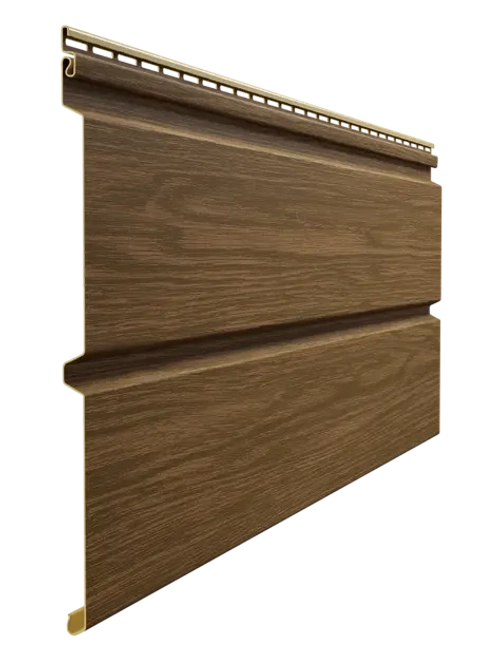 Сайдинг LUX под дерево, Брус, миндаль Döcke (Деке)