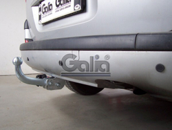 Фаркоп оцинкованный Galia C031A для Citroen C8 2002-2010, FIAT Ulysse 2002-2010, Lancia Phedra 2002-2010, Peugeot 807 2002-2010(паспорт и сертификат в комплекте)(без электрики)