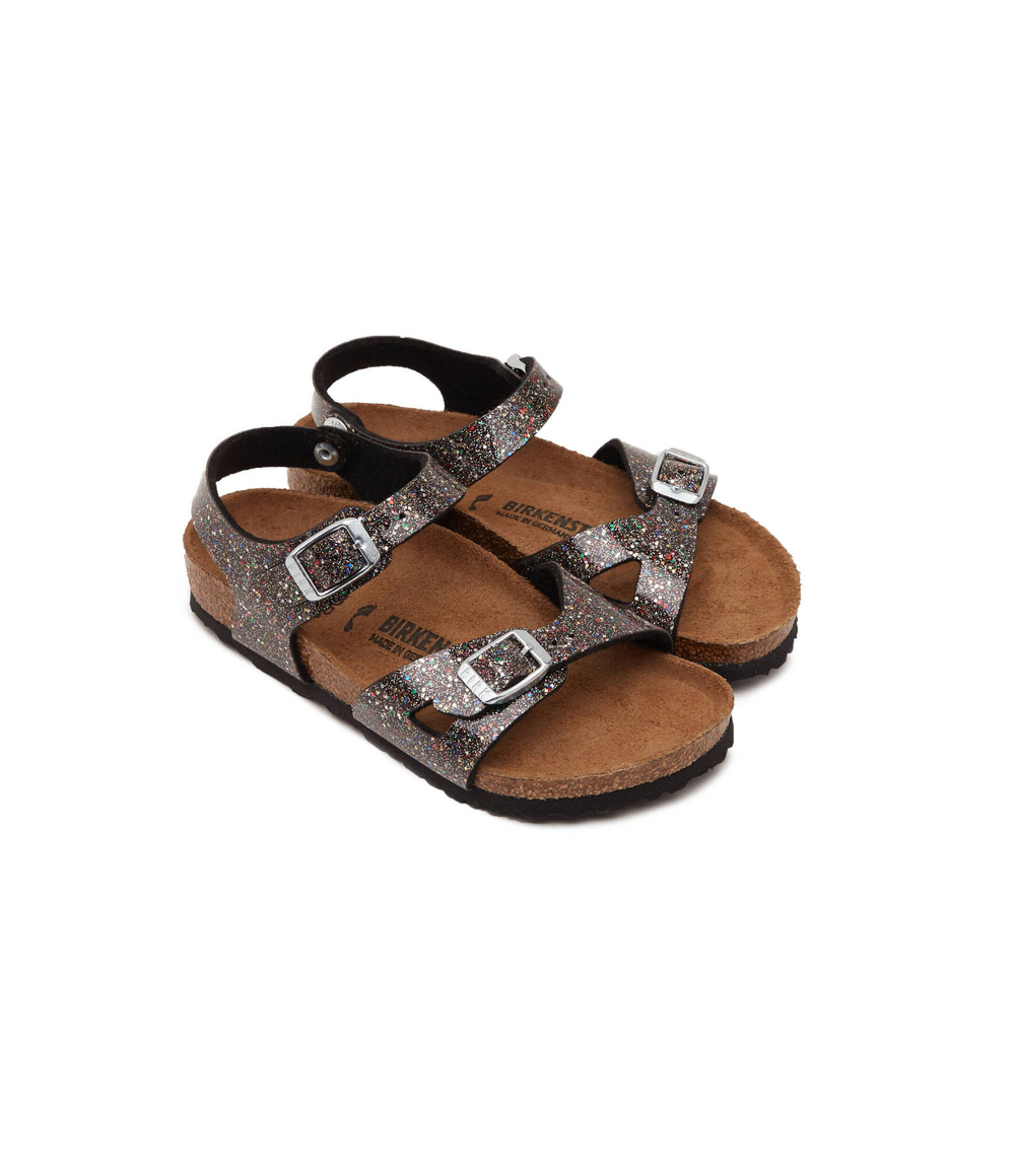 Босоножки Rio Kids BF Cosmic Sparkle Black Multi Birkenstock - черный(1017386)