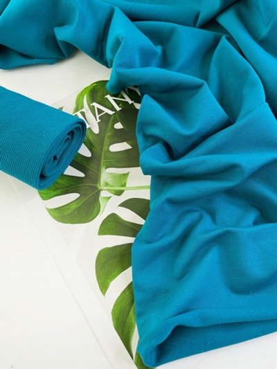 ПЕТРОЛЬ - Футер 2х нитка с лайкрой, компакт пенье (КРВ246)