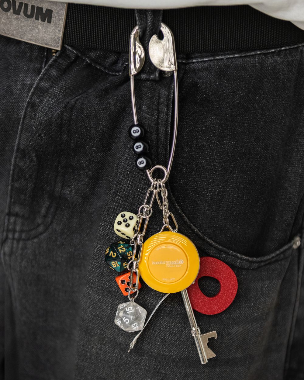 Брелок Ovum Big Pin Bright yellow