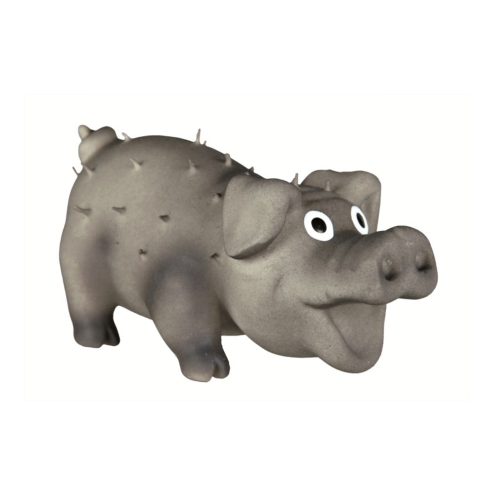 Игрушка TRIXIE &quot;Свинка с щетиной&quot; латекс, 10 см