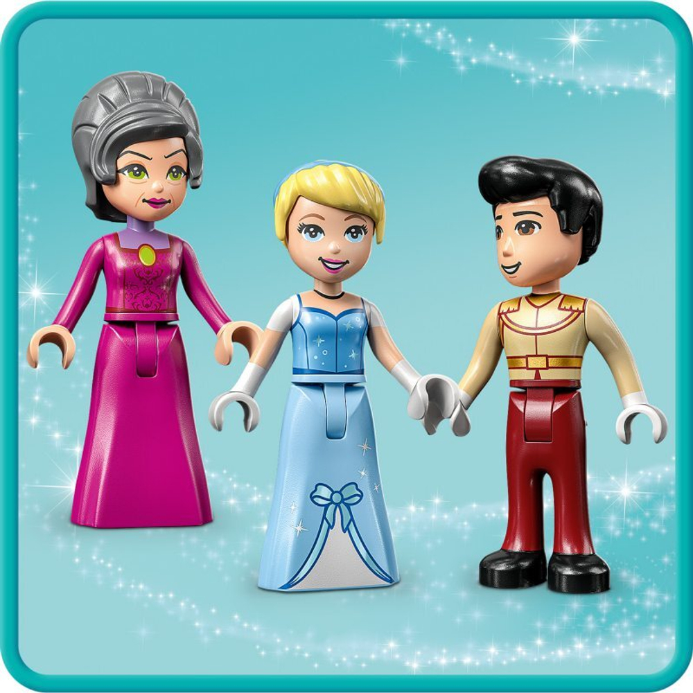 Конструктор LEGO Disney Princess - Замок Золушки и Прекрасного Принца 43206