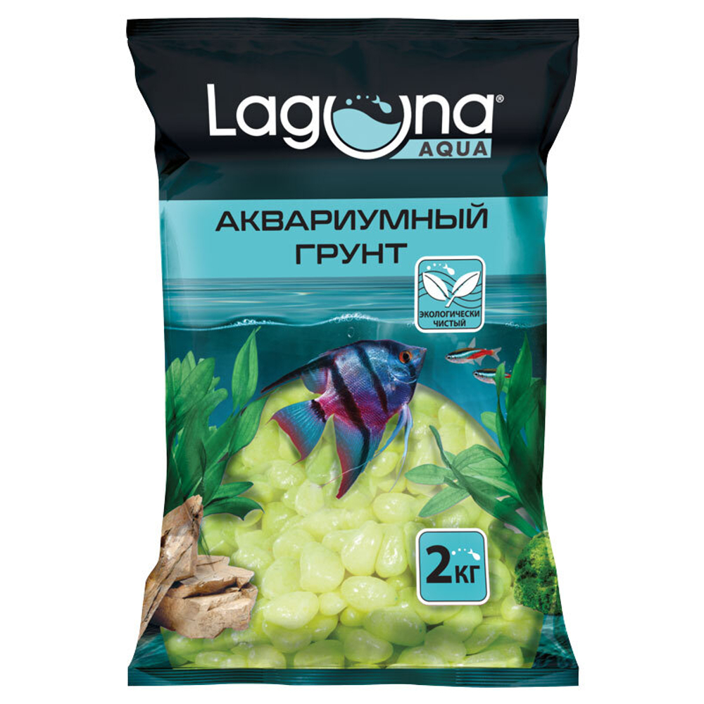 Грунт "Желтый", 5-8мм, 2кг, Laguna