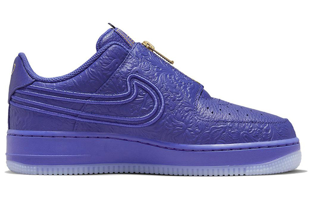 Air force 1 velvet purple top