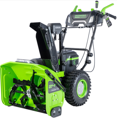 Аккумуляторные снегоуборщики 82V Greenworks