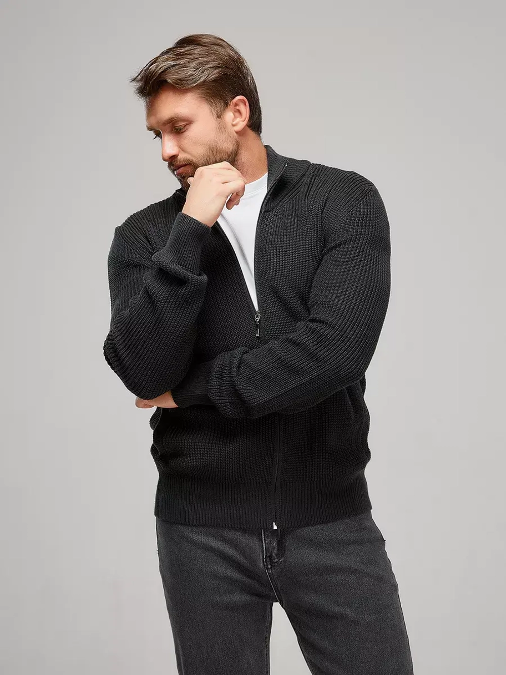 Кардиган с карманами