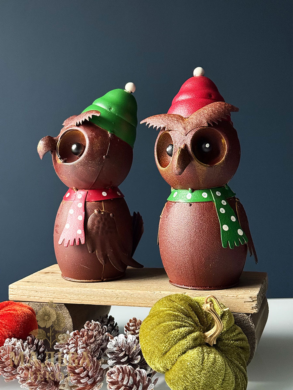 Декор "Сова" в ассортименте 12x10xH20 см