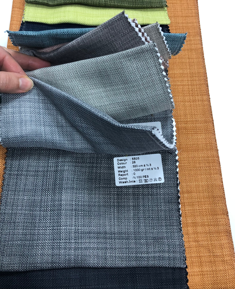 Портьерная ткань dimout фактурный Megara арт. 5505