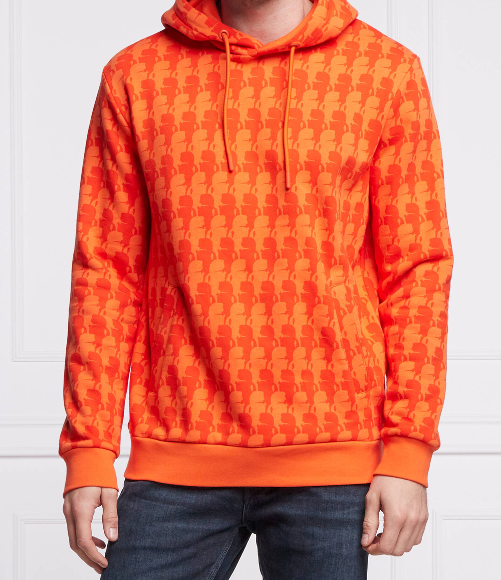 Худи Karl Lagerfeld - оранжевый(705085 521900)
