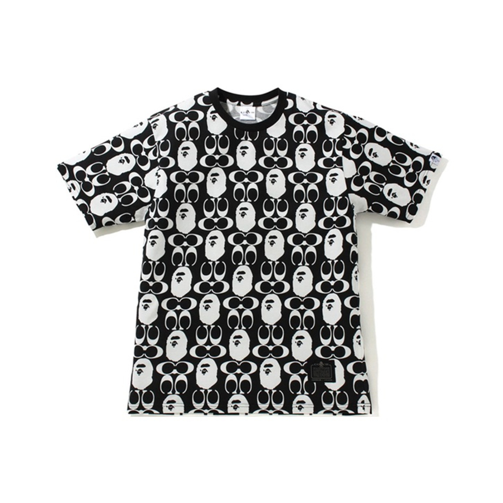 A Bathing Ape Bathing Ape X Coach Ape Head Series Футболка