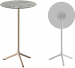 Стол ламинированный барный складной Scab Design Tripe Folding, тортора, зернистый