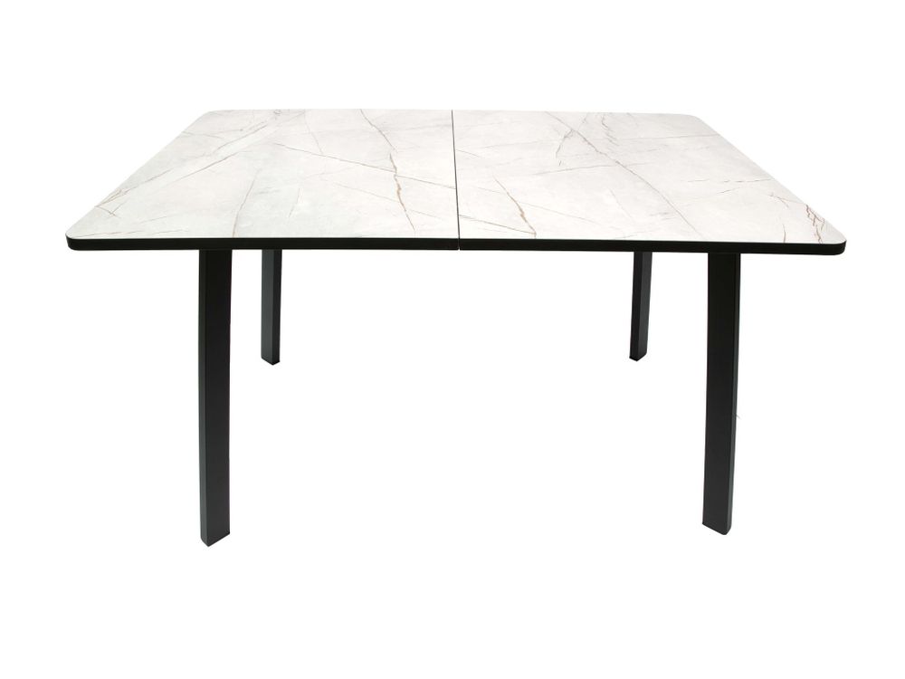 Стол Миллер пластик бабочка раздвижной чёрный (комплект ног №3)